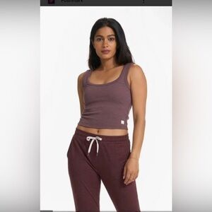 Vuori | Tops | Vuori Sunrise Crop Tank | 
Women's Purple Tank Top